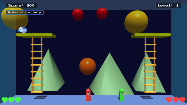 Falling Bubbles